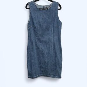 Denim Sleeveless Dress